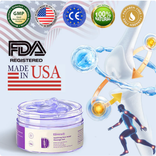Elivera ® Joint Treatment gel- Turmeric Extract & Emu Oil Relieves Joint Pain