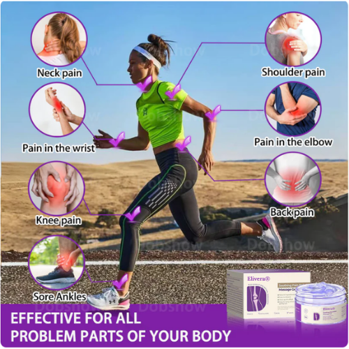 Elivera ® Joint Treatment gel- Turmeric Extract & Emu Oil Relieves Joint Pain